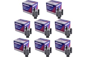 AD AUTO PARTS New OEM-ACD Ignition Coil Set (8) Fits LS2, LS4, LS7 Engines Square Coil 1st Design ACDelco Mexico D581