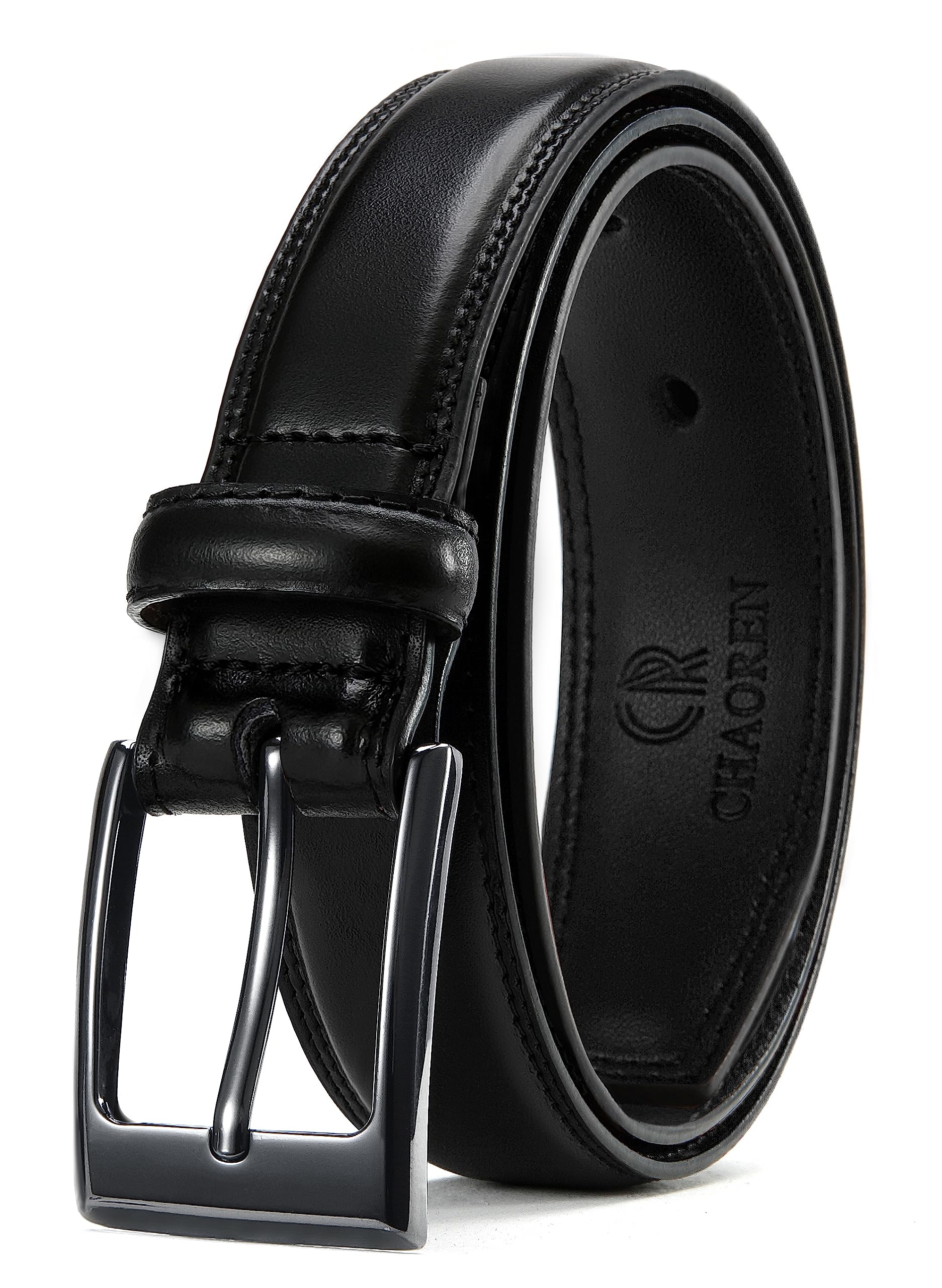 Photo 1 of CHAOREN Mens Belts Leather 1 1/8" for Gift Men - Perfect Companion to Mens Dress Shoes