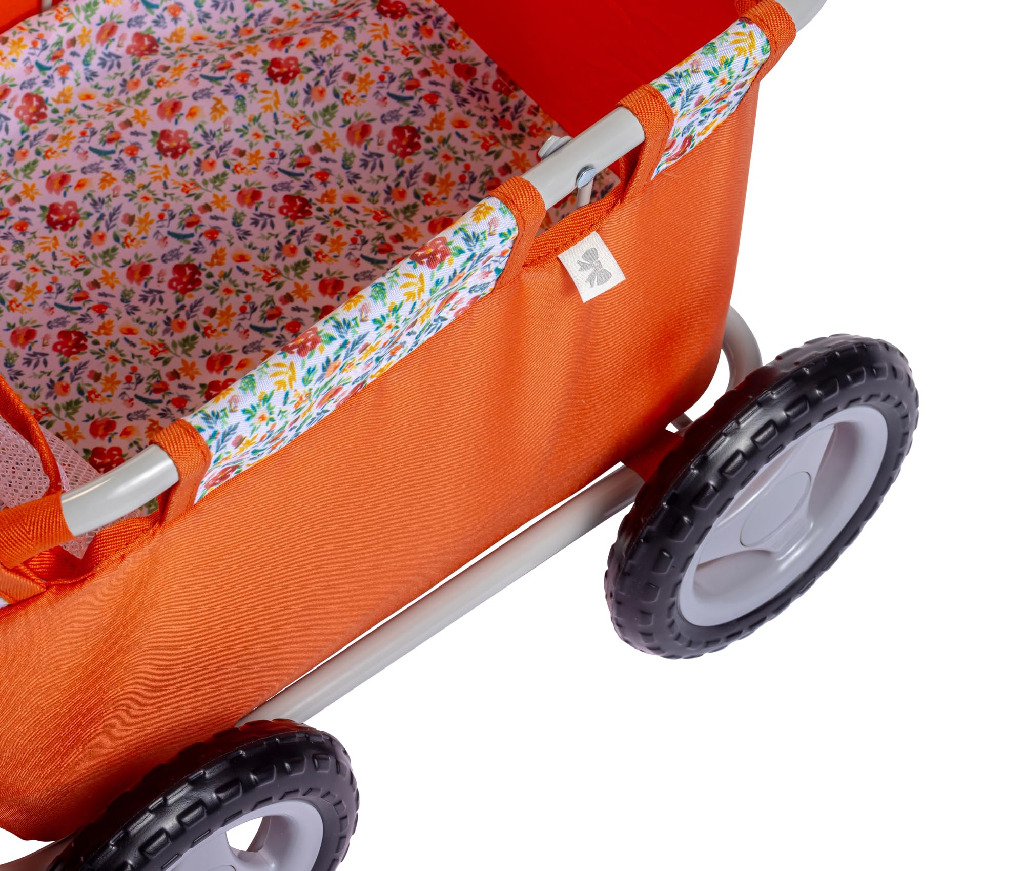 JC Toys - for Keeps Playtime | Deluxe Folding Pull Along | Nature Theme Collection | for Dolls up to 20