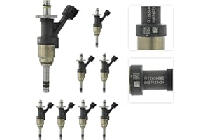 AD AUTO PARTS GM 12668393/12707873 Original Equipment Nominal Flow Direct Fuel Injector Set (8)