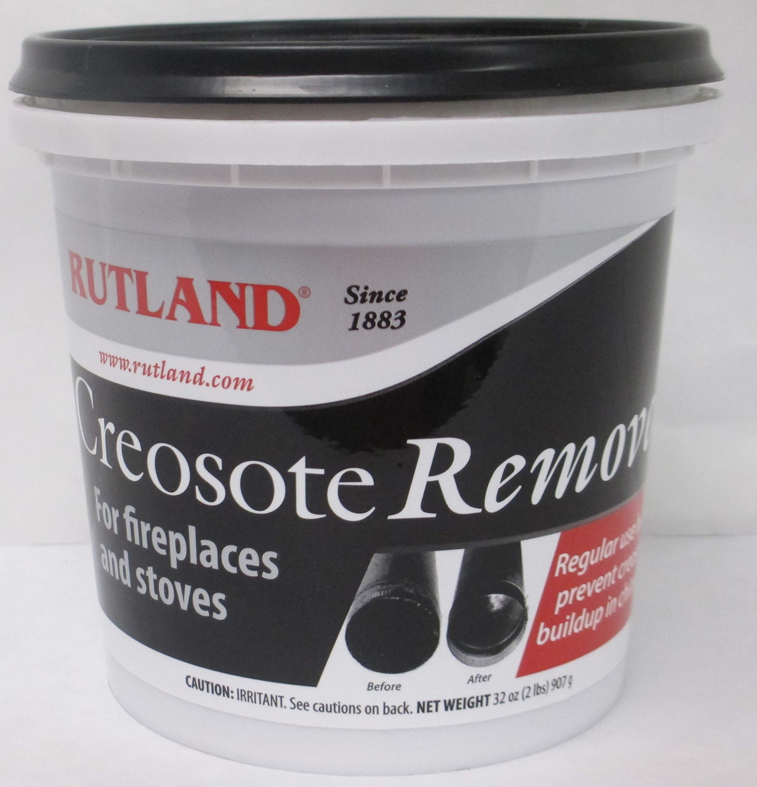 Rutland Dry TarLike Creosote Remover Chimney Treatment Fireplace