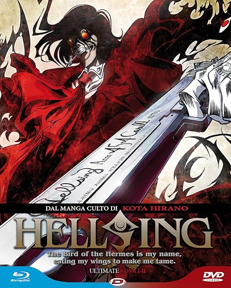 Blu Ray Hellsing Ultimate 01 Ova 1 X 2 Amazon De Elektronik