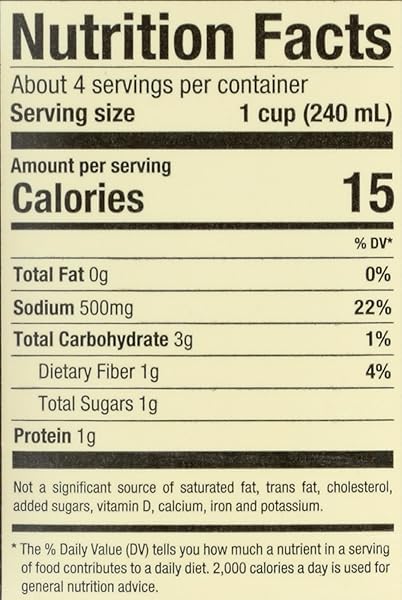 PACIFIC NATURAL FOODS ORGANIC VEGETABLE BROTH (1 X 32 FL OZ)