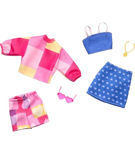 Barbie Fashion Pack - HRH33 - Pack 1 Tenue vêtements pour poupée Ken Barbie Fashion Pack - HRH33 - Pack 1 Tenue vêtements pour poupée Ken
