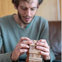 BSIRI Secret Puzzle Box- Brain Teaser Wooden Box