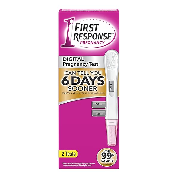 FIRST RESPONSE GOLD DIGITAL PREGNANCY TEST, 2 COUNT