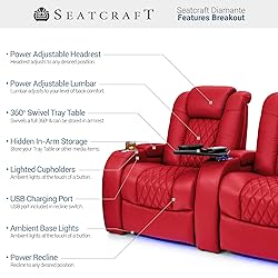 Seatcraft Diamante - Home Theater Seating - Living