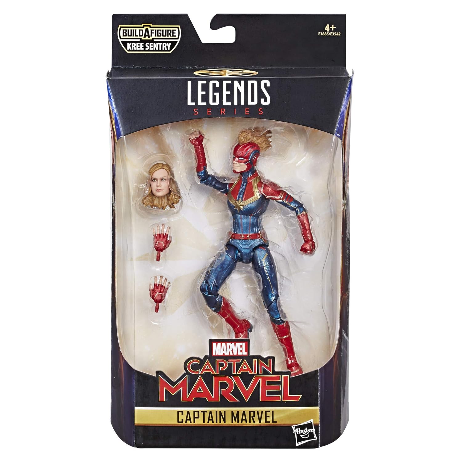 Marvel Captain Marvel 6inch Legends Captain Marvel in Costume Figure