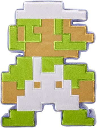 Amazon 火ルイージ8ビット任天堂シリーズ1 1ぬいぐるみのスーパーマリオブラザーズの世界 Fire Luigi 8 Bit Super Mario Bros World Of Nintendo Series 1 1 Plush ぬいぐるみ おもちゃ