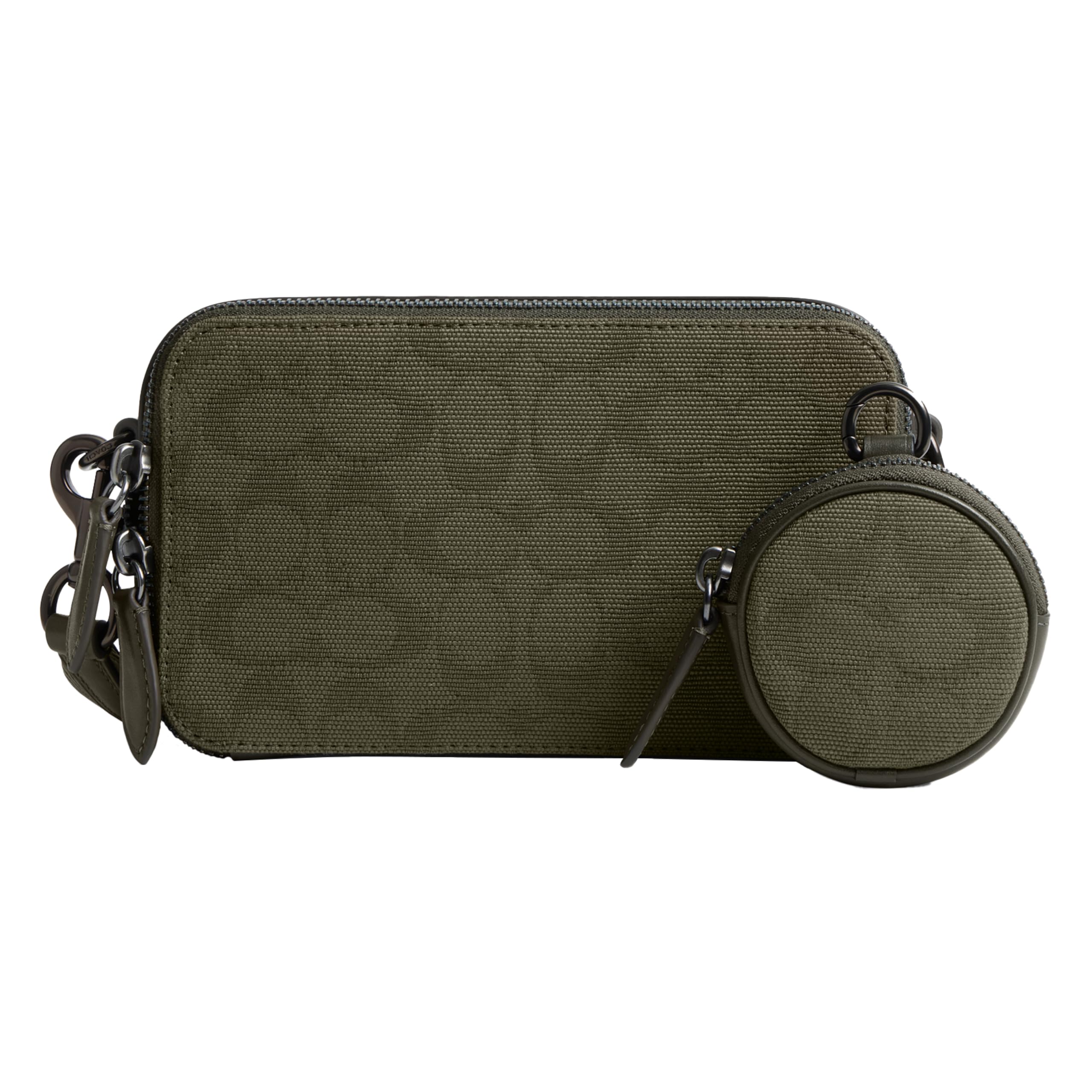 Photo 1 of Coach Charter Slim Crossbody, Army Green