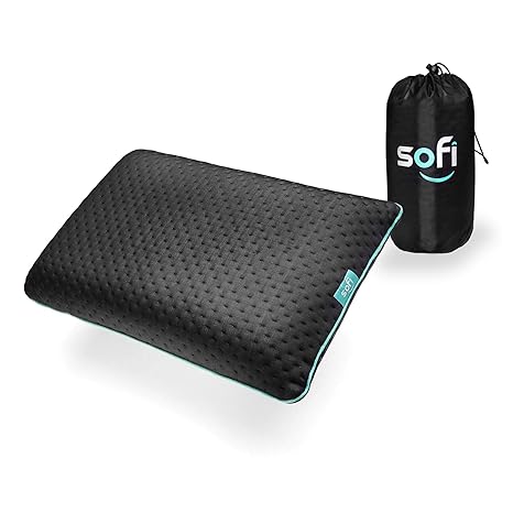 sofi Reisekissen Memory Foam – Nackenstützkissen Reise – Kleines Orthopädisches Kopfkissen für unterwegs – Thermoregulierende