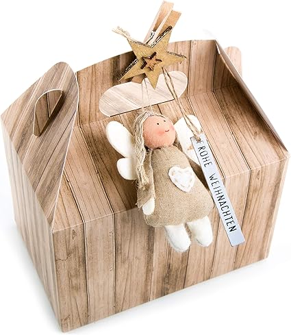 10 pieza feliz navidad del paquete para clientes – Caja de ...