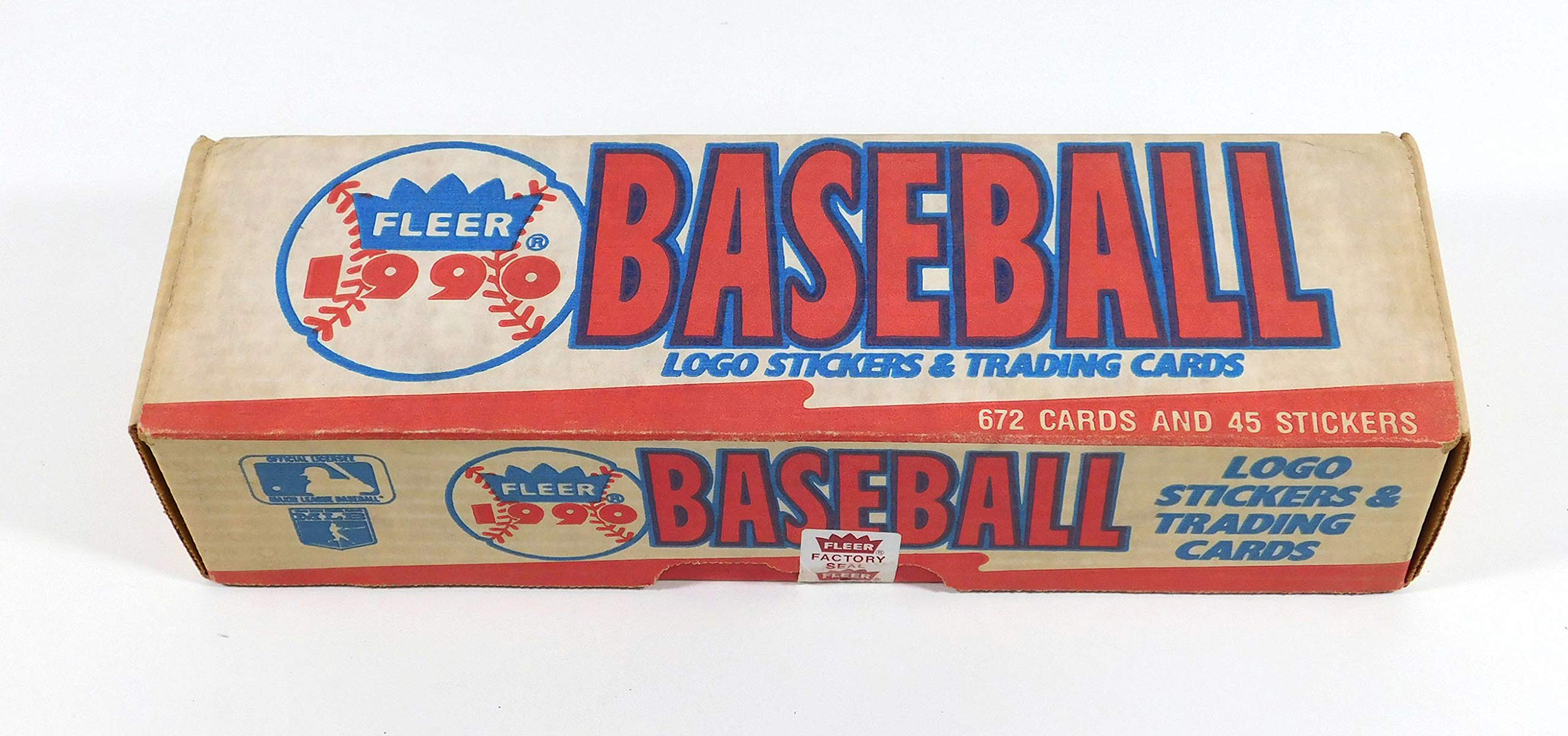 1990 Fleer Baseball Cards Complete Factory set of 660 Cards + 45 Stickers - I...