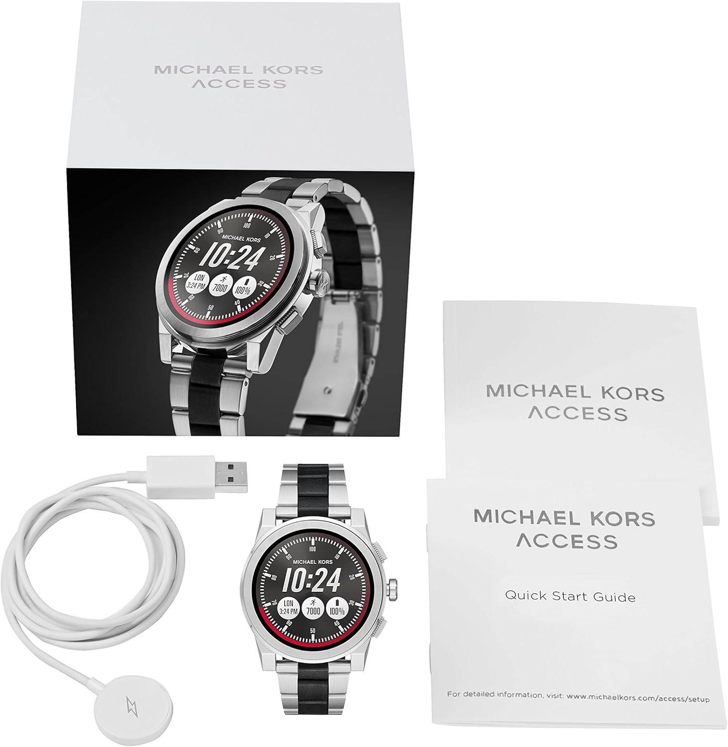 michael kors smartwatch settings