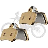 JFG RACING Electric Dirt Bike Front&amp;Rear Brake Pads for Surron LBX,2 Pcs | High friction brake pads,quiet braking,not afraid of heat,for Surron Light Bee X,for Talaria Sting MX3/R MX4,for X160/X260