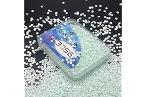 CARSILERS Diamond Painting Beads 3756,Diamonds Painting Accessories Replacement for Missing Drills,Diamond Beads Replacement Drills Gems Stones,Round,About 3500pcs