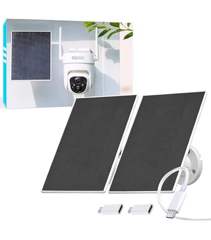 Zivif 7W Solar Panel For Security Camera, Compatible With - View #14