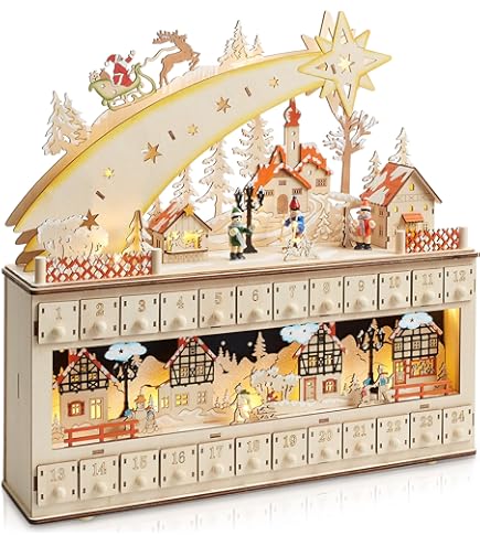 Amazon.com: Ashland Christmas Advent Calendar Boxes : Home & Kitchen