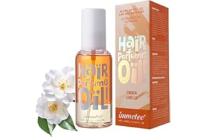 immetee Hair Perfume Oil, Floral Hair Perfume Spray, Long-lasting Fragrance. 100ml (100ml, COMMON CAMELLIA)