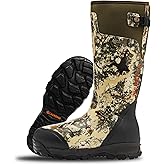 LaCrosse Alphaburly Pro 18" Insulated Hunting Boots for Men Featuring Waterproof Rubber, 1600G Thinsulate, and EVA Footbed, First Lite Cipher