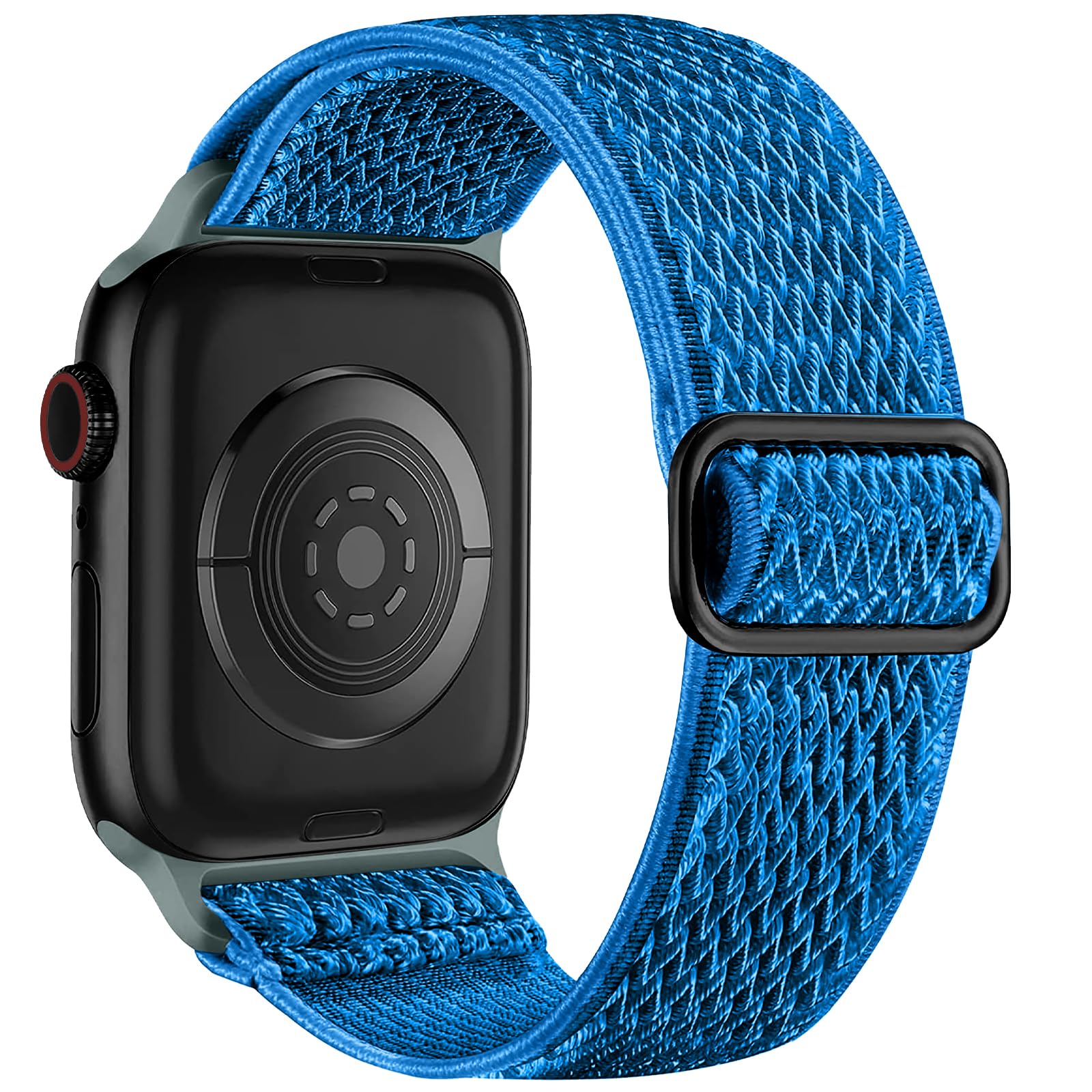Photo 1 of Lerobo Compatible with Apple Watch Band Series 10 9 8 46mm 45mm 44mm Ultra 2 49mm Band 42mm Men Women, Stretchy Nylon Solo Loop Elastic Sport Strap for iWatch Bands Series 10 9 8 7 6 5 4 3 SE
