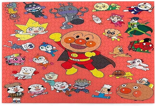 Amazon アンパンマン 2 1000ピース ジグソーパズル 木製の風景パズル 人物 動物 風景 漫画絵のパズル 大人の子供のおもちゃ家の装飾風景パズル 75 5 50 3 Cm ジグソーパズル おもちゃ