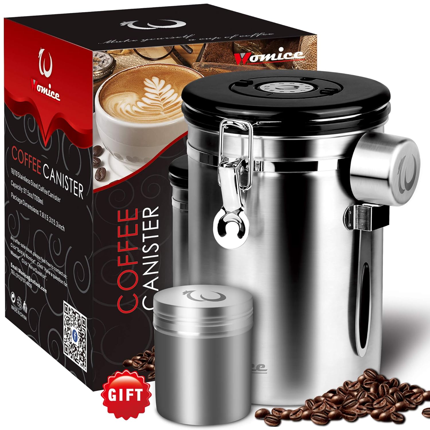Best vacuum coffee bean container