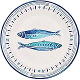 Le CadeauxSantorini Melamine Salad Plates - Set of 4