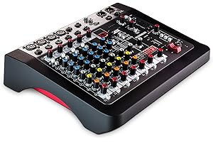 Allen & Heath ZEDi-10FX - Compact Hybrid Audio Mixer/4x4 USB Interface with 61 Studio Quality FX (AH-ZEDi-10FX),Black