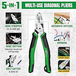 SK 3-Piece Pliers Set, 8-Inch Multi-use Noodle Nose