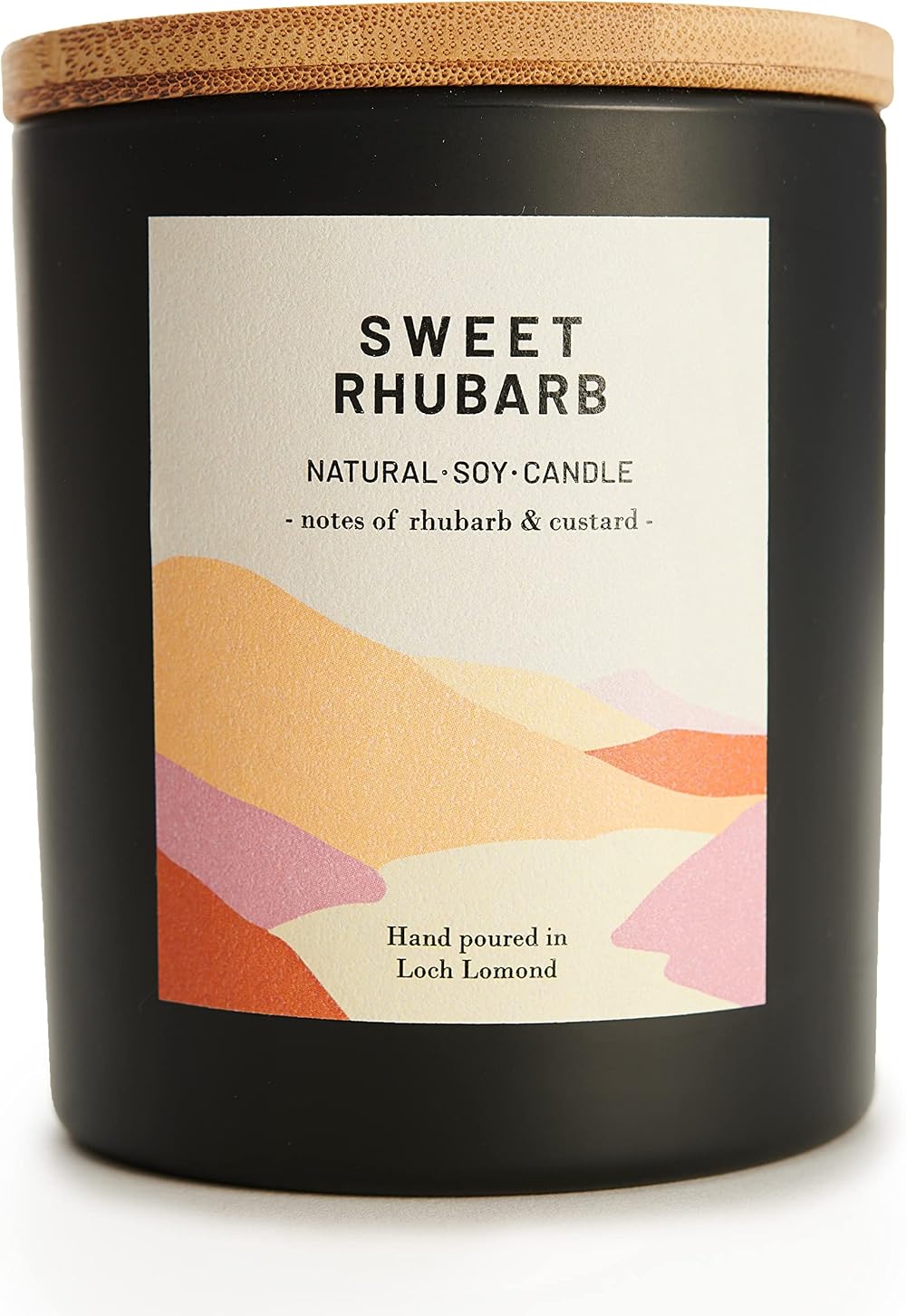 Ocoee House Luxury Scented Soy Candle Loch Lomond Rhubarb 450g 2 Sizes