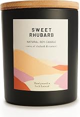 Ocoee House Luxury Scented Soy Candle Loch Lomond Rhubarb 450g 2 Sizes