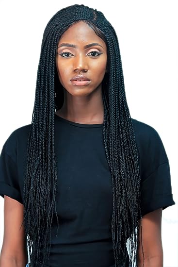 Amazon Com Cornrow Tiwa Side Part Braid Braid Wig Color 1 22