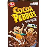 Cocoa PEBBLES Chocolate Breakfast Cereal, Gluten Free, 11 oz Box | Sweetened Puffed Rice With Crunchy Texture And Chocolatey Flavor, Delivering A Flavorful Bite In Every Spoonful