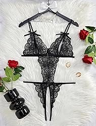 Avidlove Women Lingeries Deep V Teddy Lingerie Sexy