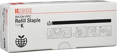 Ricoh 410802 TYP-K SR760 Staples Set of 3 x 5000 Staples