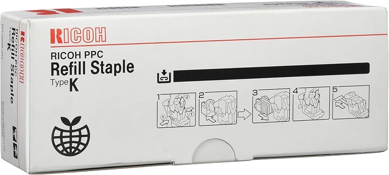 Ricoh 410802 TYP-K SR760 Staples Set of 3 x 5000 Staples