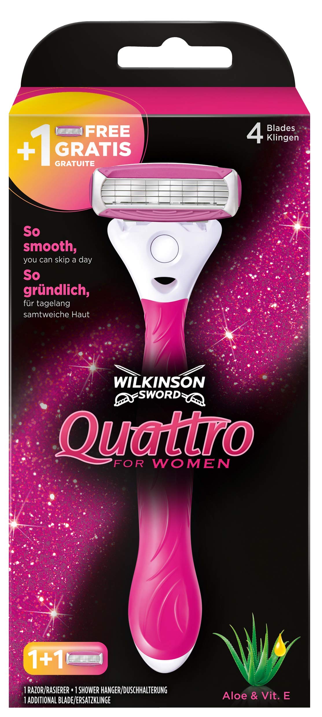Wilkinson Sword Quattro For Women Razor