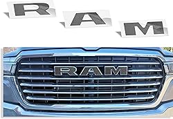 RAM Grille Emblem Overlay Decal Stickers 2025-2026