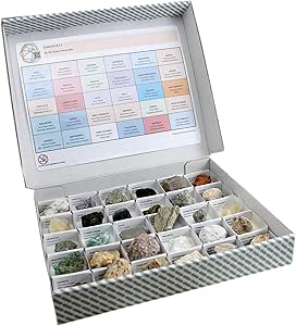 Arcoci Colección de 30 minerales y Rocas : Amazon.es ...