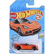 Hot Wheels '19 Corvette ZR1 Convertible (Orange), 2020 Factory