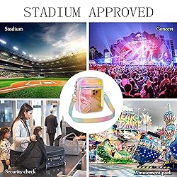 USPECLARE Clear Purse Stadium Transparent Messenger