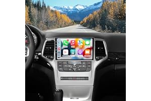 OMYOPY [4GB+32GB] Car Radio for Jeep Grand Cherokee 2008-2013 9 inch IPS Touch Screen Stereo, Wireless Carplay/Android Auto 5GWiFi GPS SWC Mirror Link Backup Camera for Jeep Grand Cherokee 2008-2013