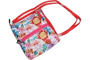 Glove It Golf Zip Bag - Crossbody Organizer with 2 Pockets, 24 in Detachable Strap, Lightweight Women’s Golf Accessory Bag