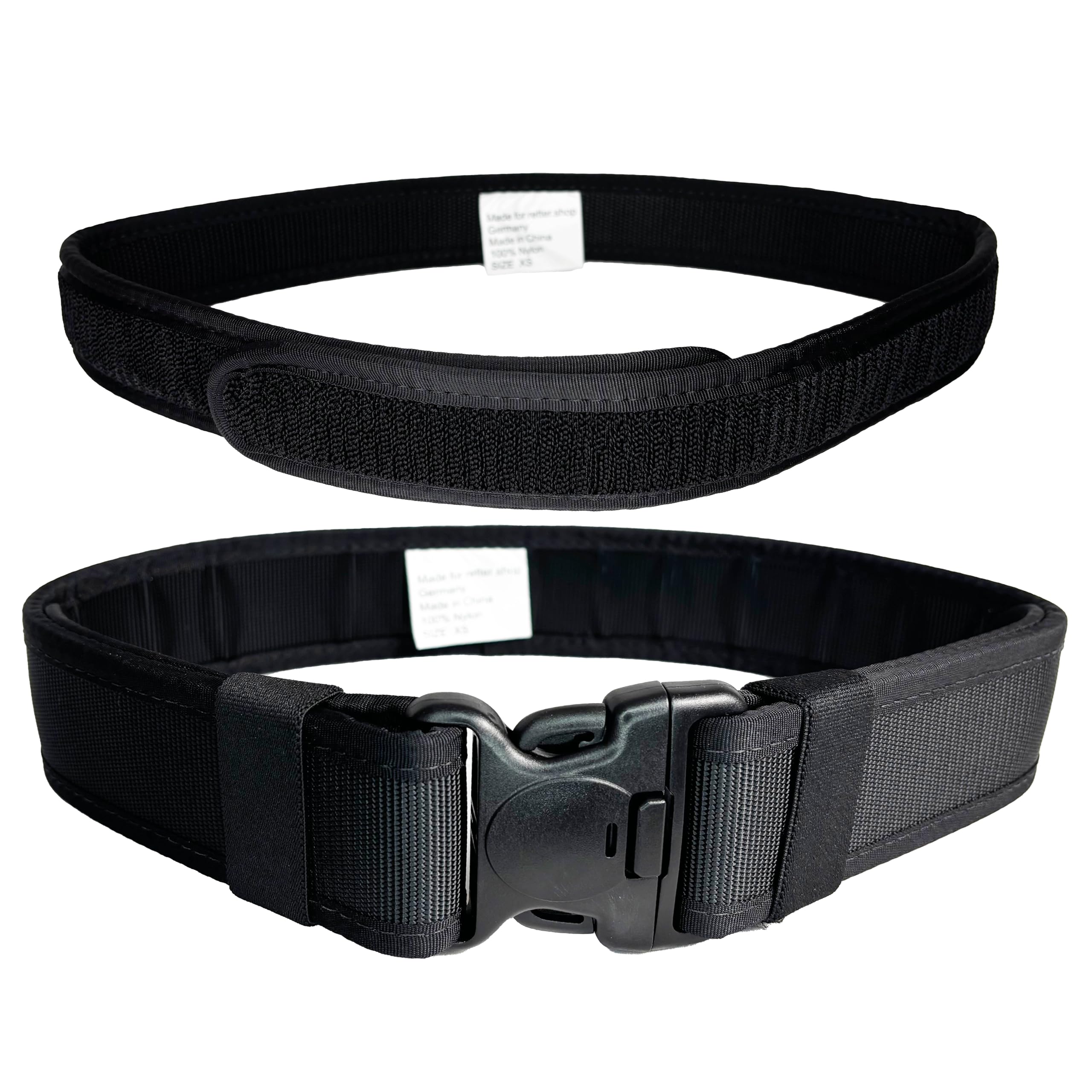 EVS SAFETY Service Belt with Lower Belt (S-XL) for Emergency Services, Police, Security (XS: 65 cm – 90 cm)