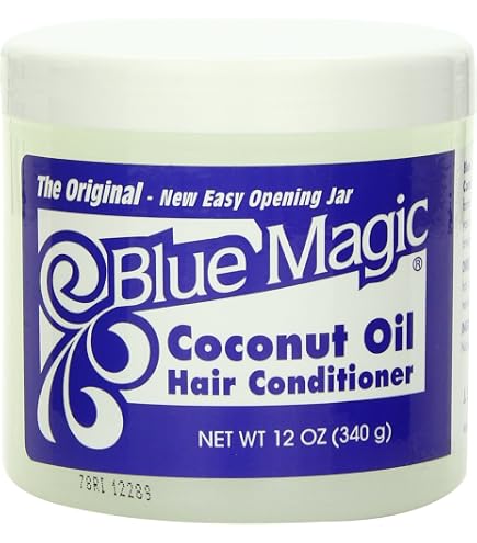After-shampoing Blue Magic - Soin Cheveux Secs Et Abîmés - 340g - À L'huile D'olive Et Beurre De Karité
