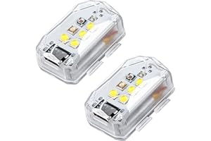 STARTRC PHOTO Drone Strobe Light Anti Collision Night Flight, 3 Colors 5 Strobe Modes Drone Light for DJI Mini 3/4 /5Pro, Air 3S, Avata 2, Mini 4K Accessories(2 PCS)