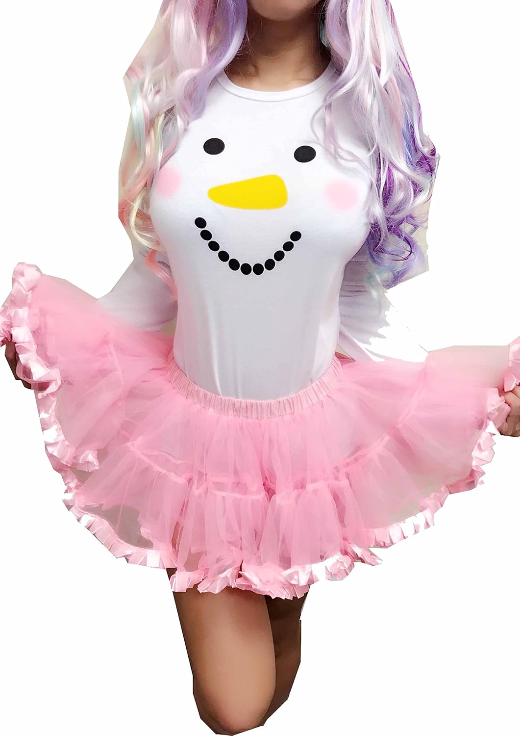 Envy Body Shop Adult Baby Amp Diaper Lover Abdl Snap Crotch Frosty The Snowman White Romper