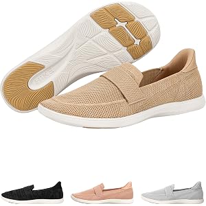 Hike Footwear Valenza - Hands-Free Barefoot Dress Shoe | Slip On Memory Foam Formal Boots | Comfortable Work, Office Daily Fo