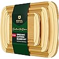 ROYAL CRAFT WOOD Luxury Cutting Boards for Kitchen - Reversible Wood Cutting Board Set, Thick Chopping Board - Wooden Cutting